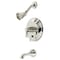 Kingston Brass KB36360NDL Tub and Shower Faucet, Polished Nickel KB36360NDL - alternate 1